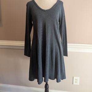 Elegant Gray Women's Dress